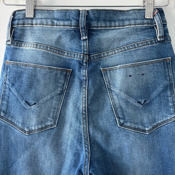 Hudson Jeans Women's Zoeey Straight Cropped in Medium Wash “Well Off” Size 27 - Picture 8 of 10